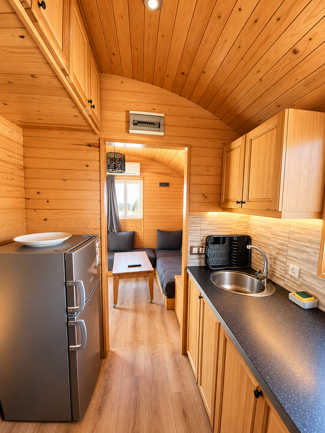Intérieur du chalet